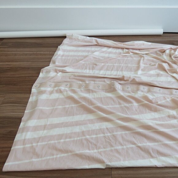 LULULEMON Vinyasa Scarf *Vitasea Beach Blanket Stripe Angel Wing Grain Pastel - Picture 4 of 10